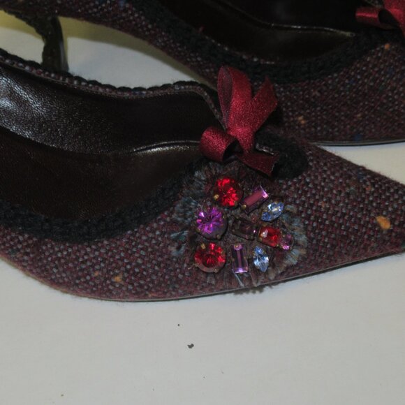 PRADA Women Shoes Size 38.5 Made in Italy - Picture 2 of 13